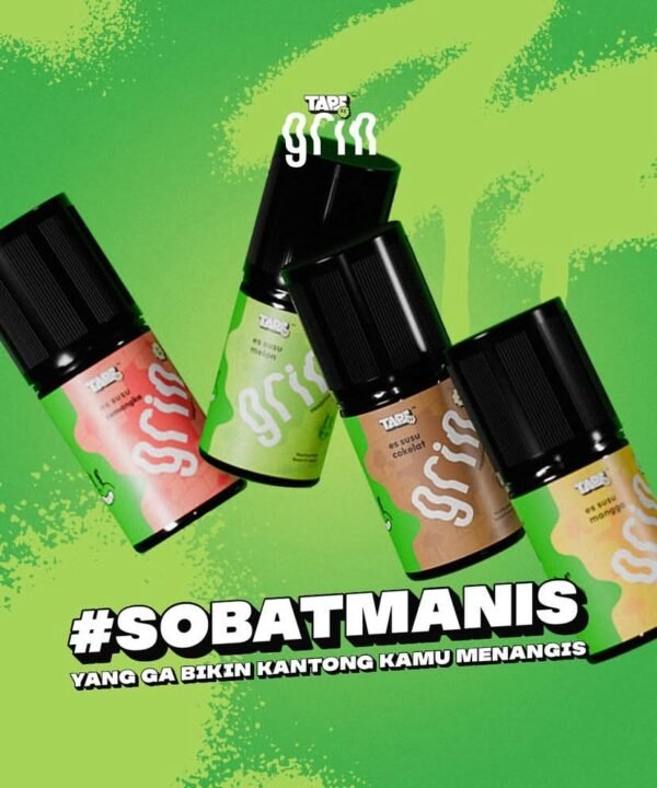Salt Taps Grin Es Susu Cokelat - Mangga - Melon - Semangka By Hex - Gambar 2