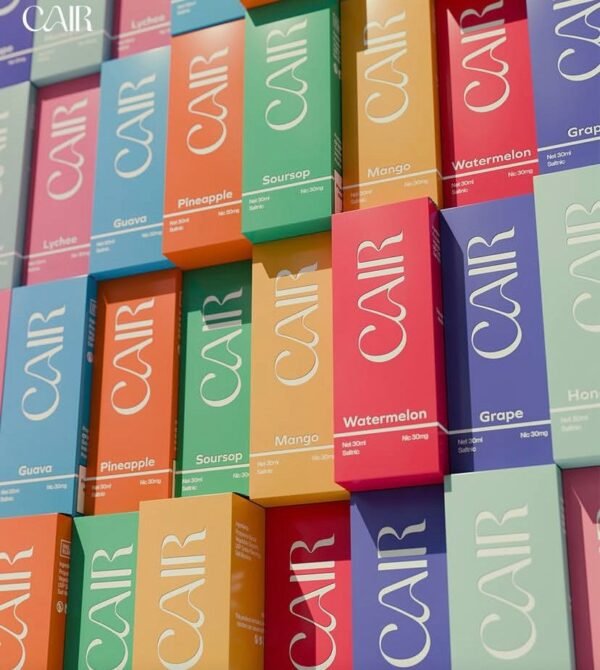 Salt Cair 30ml Lychee - Grape - Guava - Mango - Pineapple - Soursop - The Rose Tea - Watermelon By Cair - Gambar 2