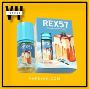 Saltnic Rex57 Blueberry Milk Toast 30mg 30ml Rex 57