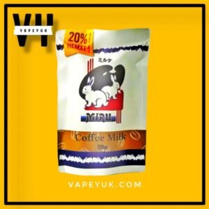 Miru Coffee Milk 60ml X 2Pcs Coffee Creamy Latte