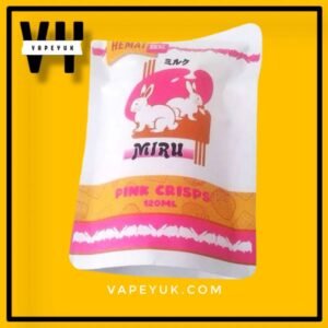 Miru Pink Crisps Strawberry Crackers 60ml X 2Pcs