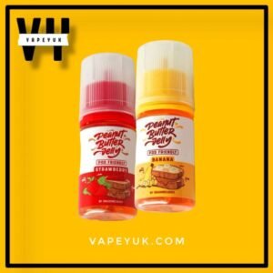 Pods Friendly Peanut Butter Jelly Banana - Strawberry 30ml 15mg By Dragon Cloudz